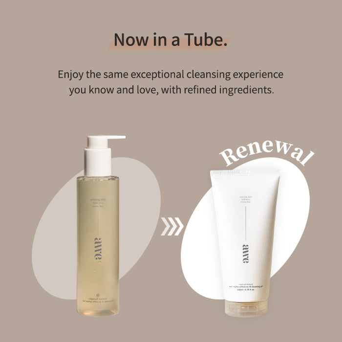awe' stachys affinis my fit purifying cleansing gel 200ml -New packaging
