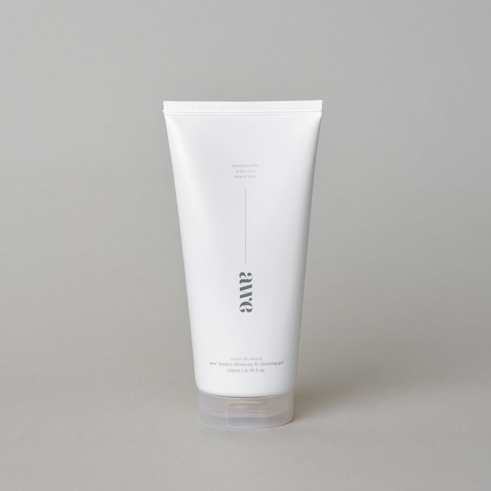 awe' stachys affinis my fit purifying cleansing gel 200ml -New packaging
